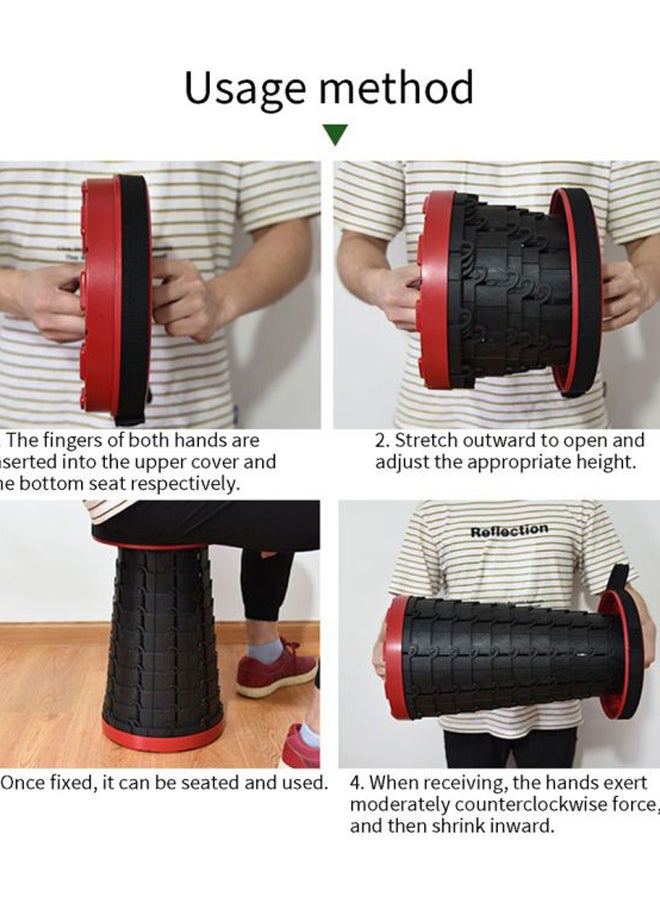 Multipurpose Folding Stool 25.5x25.5x45.5cm - Image 5