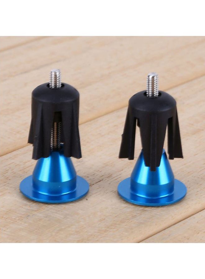 Generic - Pair Of Bicycle Handle Bar Cap 0.5x1.2x1.3cm - Image 1
