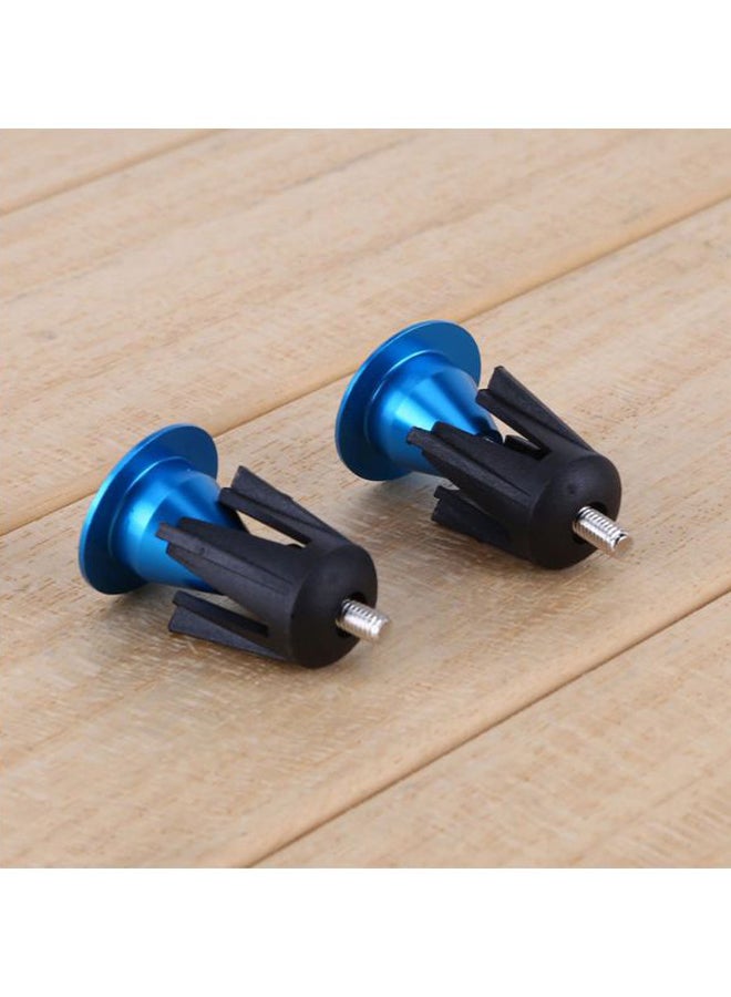Generic - Pair Of Bicycle Handle Bar Cap 0.5x1.2x1.3cm - Image 1
