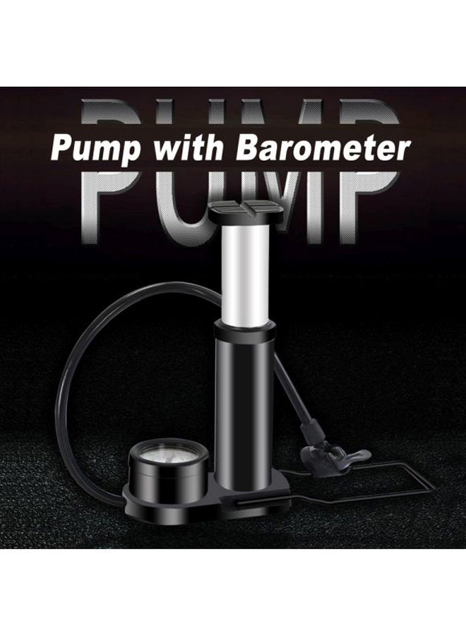 Generic Mini Tire Inflator Air Pump With Barometer 0.5x7x19cm  - Image 5