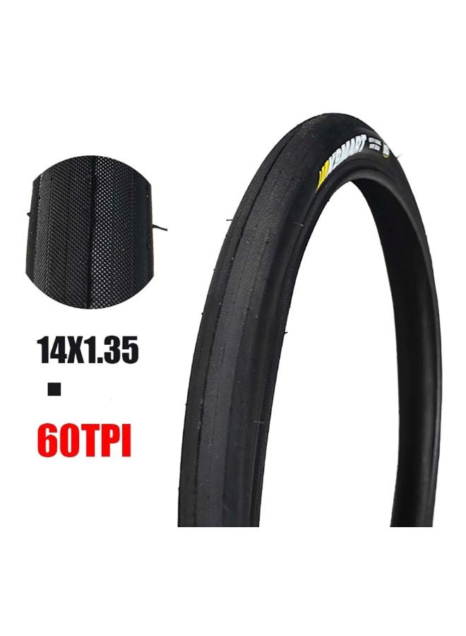 Anti Puncture 60TPI Bike Tyre 14inch - Image 2