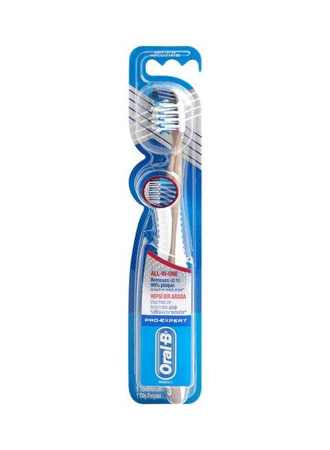 Pro Expert Crossaction All In One Soft Manual Toothbrush 1 Count