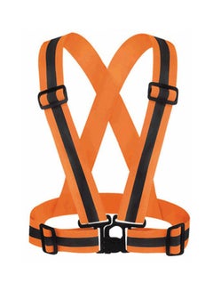 Adjustable Strap Reflective Vest One Size