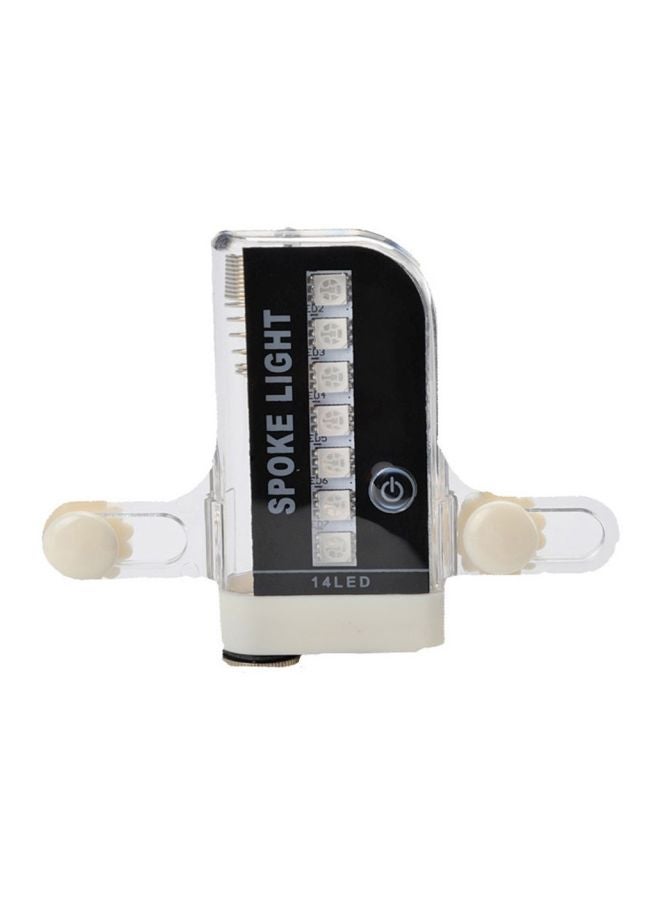 مصباح دراجة مكون من 14 مصباح LED 7x4x1.5سم - Image 2