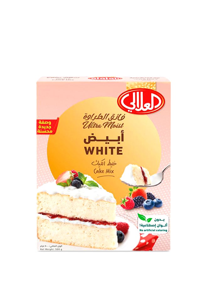 العلالي خليط الكيك الأبيض 500جرام - Image 1