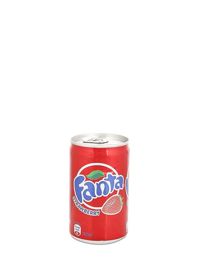 Carbonated Soft Drink Can Strawberry 150ml