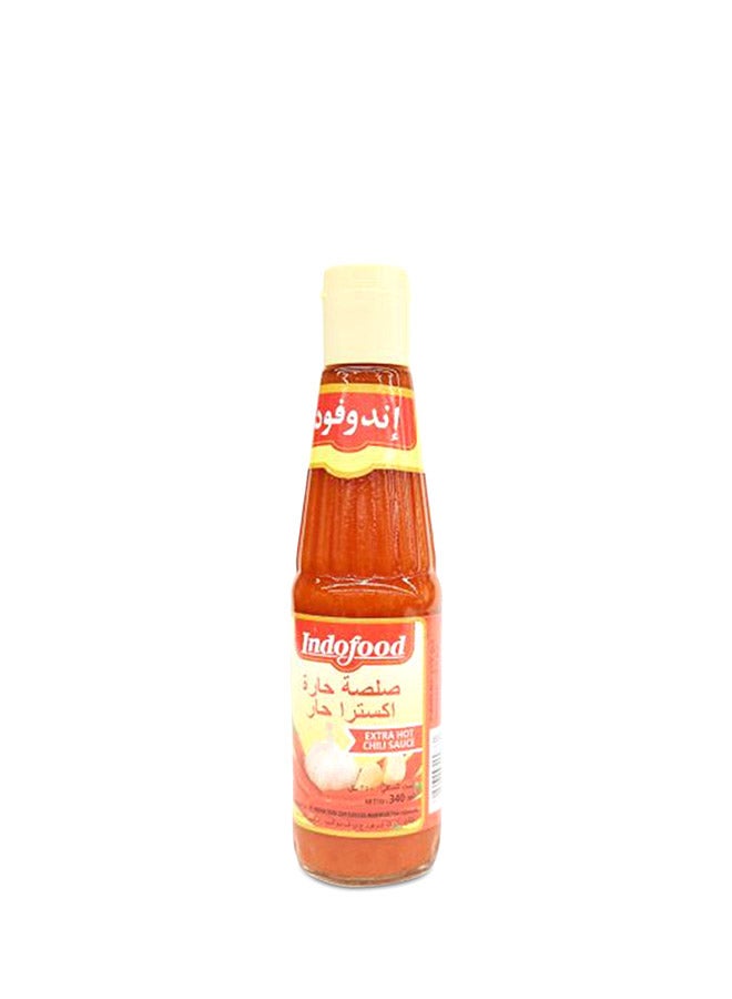 Indofood Extra Hot Chilli Sauce 340ml  - Image 1