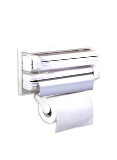 Triple Paper Dispenser White 38.5 X 19 X 7.5 CMcm
