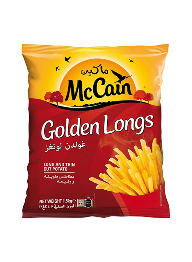 Golden Long and Thin Cut Potato Fries