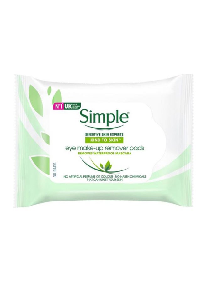 مجموعة شرائح لإزالة مستحضرات التجميل من 30 قطعة