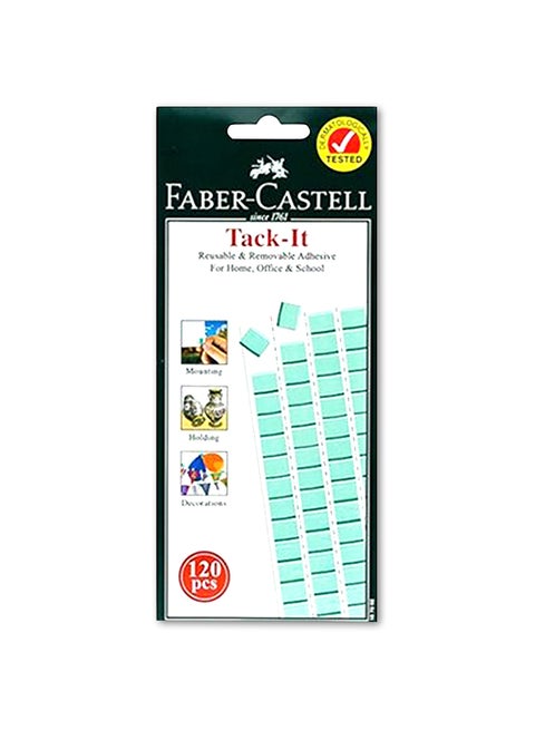 120-Piece Tack-It Removable Adhesive Blue