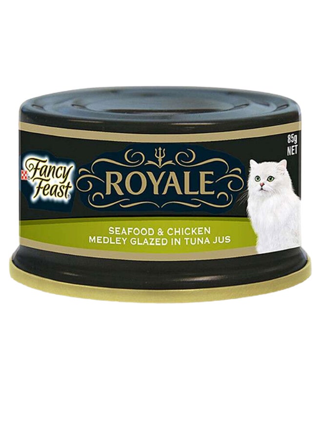 PURINA Fancy Feast Royale Seafood And Chicken Cat Food 85g  - Image 1