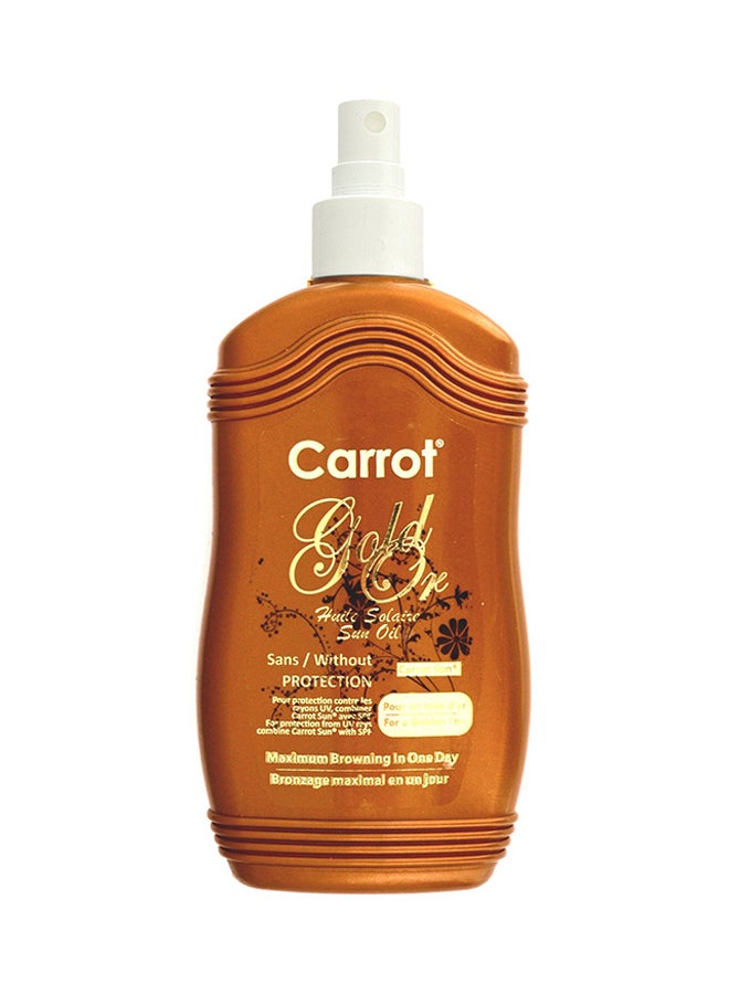 Carrot Sun - Gold Sun Tanning Spray Oil 200ml - Image 1