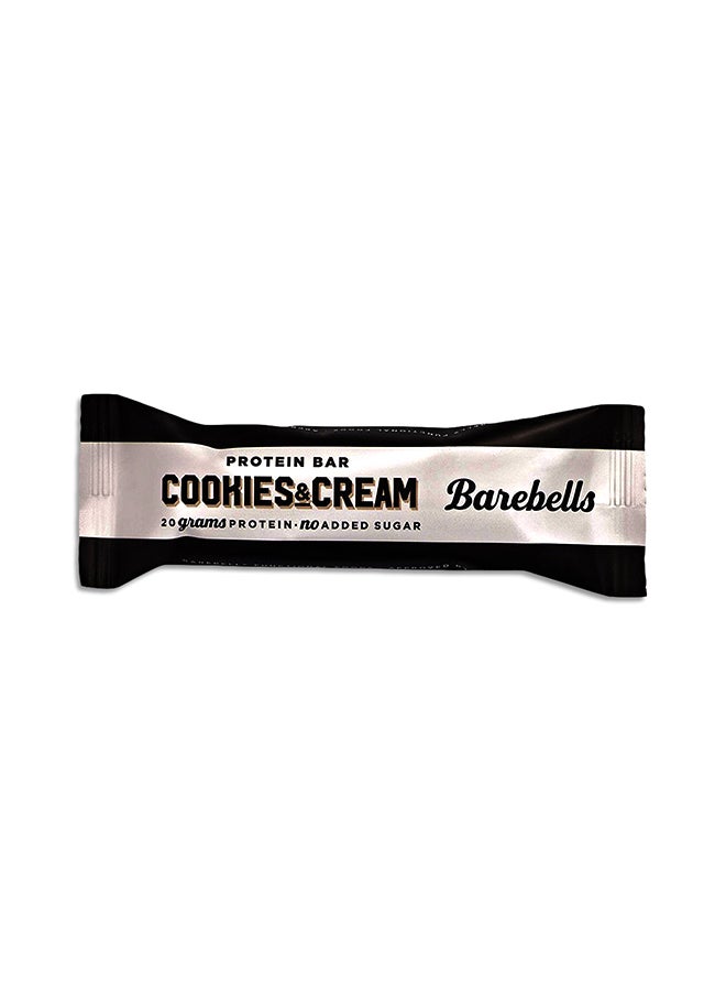 Barebells Cookies And Cream Protein Bar of 55g Pack Of 12  - Image 2