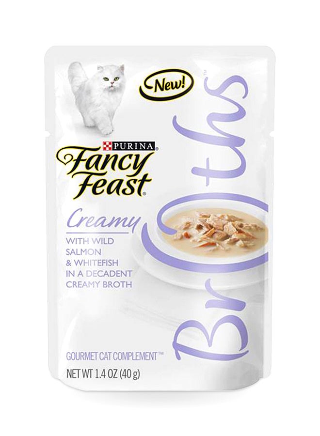 PURINA Broths Salmon And White Fish 40G - Image 1