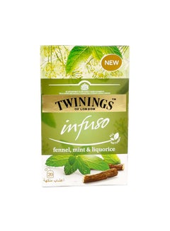 20 Infuso Fennel Mint And Liquorice Tea Bags 20 Bags