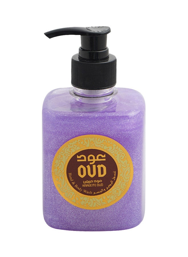 Smart Chem Hygiene Hareemi Oud Body And Hand Wash Purple 300ml  - Image 1
