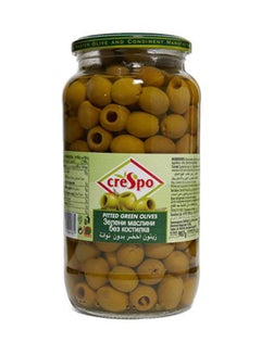 Crespo Pitted Green Olives 907grams  - Image 1