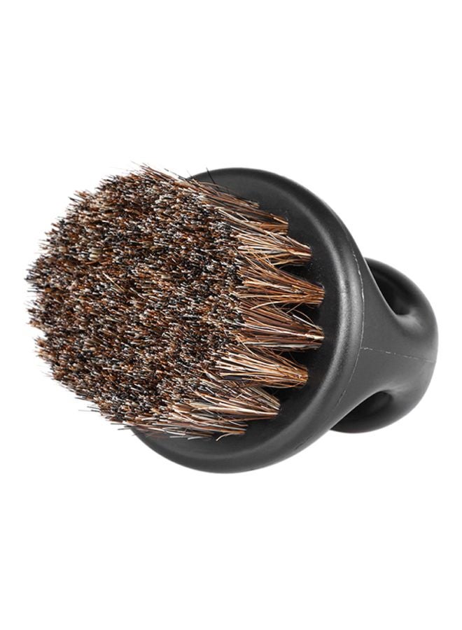 ANSELF - Hair Sweep Beard Brush Black/Brown 6.5 x 6 x 6cm - Image 1