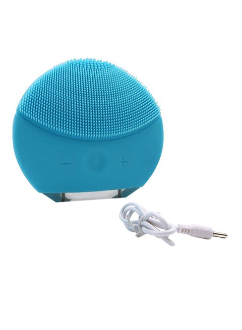 Facial Cleansing And Exfoliating Device Blue