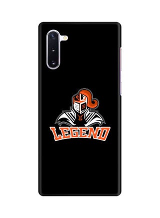 Legend Printed Protective Case Cover For Samsung Galaxy Note10 Black/Orange - v1602172358/N40470360A_1
