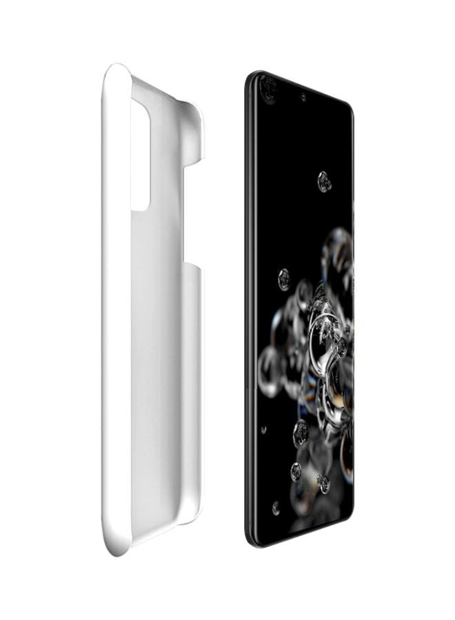 Stylizedd Snap Classic Series Gamer Printed Case Cover For Samsung Galaxy S20 Ultra Black/White  - Image 2