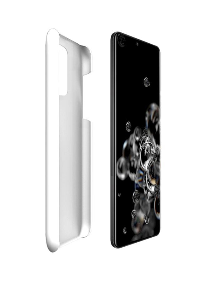 Stylizedd Snap Classic Series Got Biryani? Printed Case Cover For Samsung Galaxy S20 Ultra Black/White - Image 2