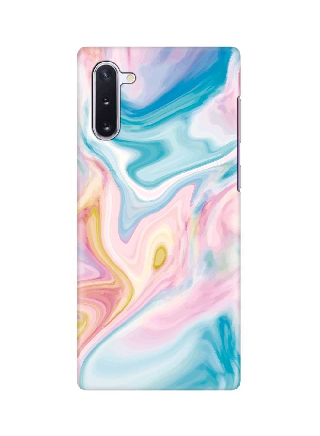 Stylizedd Snap Classic Series Marble Printed Case Cover For Samsung Galaxy Note10 Blue/Purple/White - Image 1