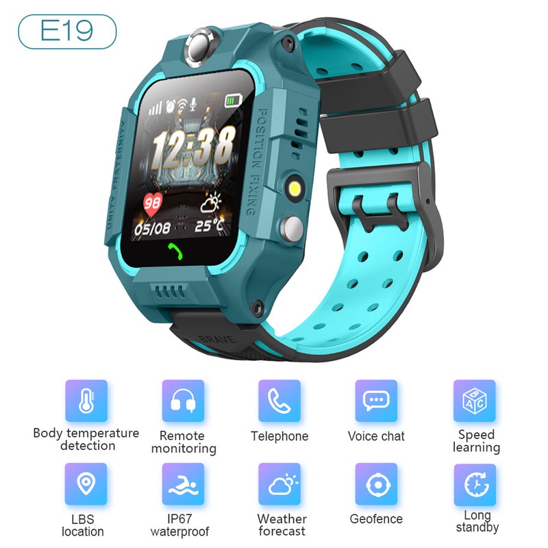 E19 Children's Positioning Watch Blue  - Image 1