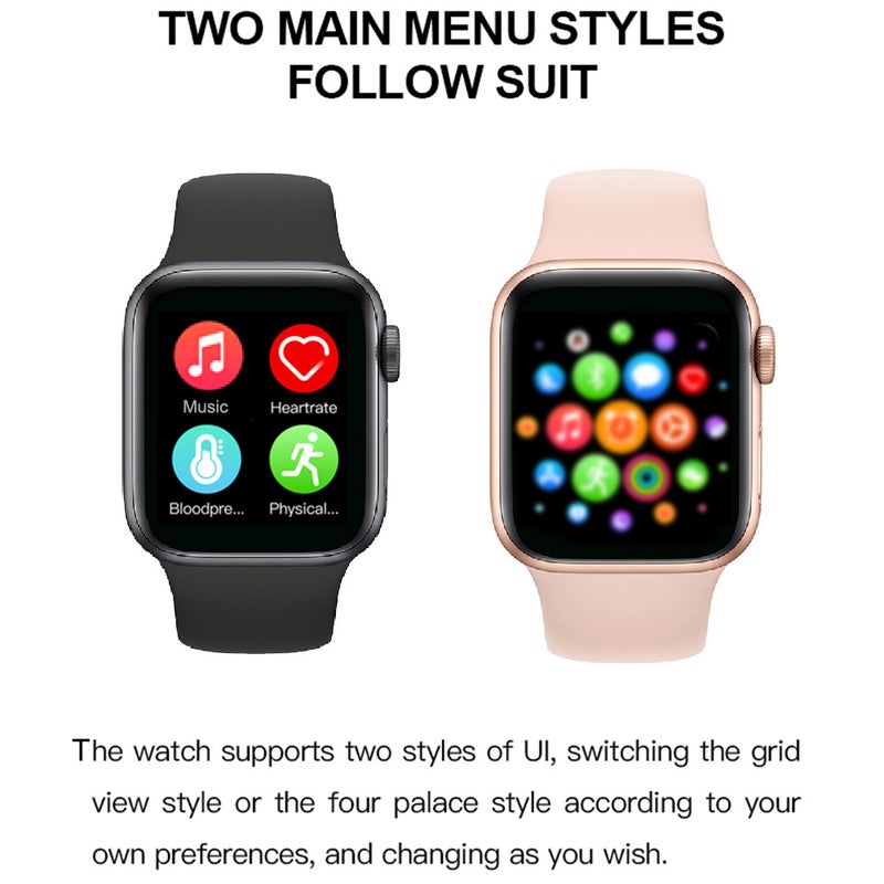 Generic - T500 Intelligent Smart Watch Pink - Image 1