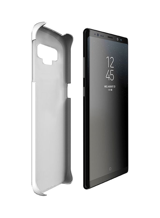 ستايلايزد غطاء حماية من سلسلة سناب كلاسيك بطبعة "Hacker" لهاتف سامسونج جالاكسي نوت 9 أسود/ أبيض - Image 2