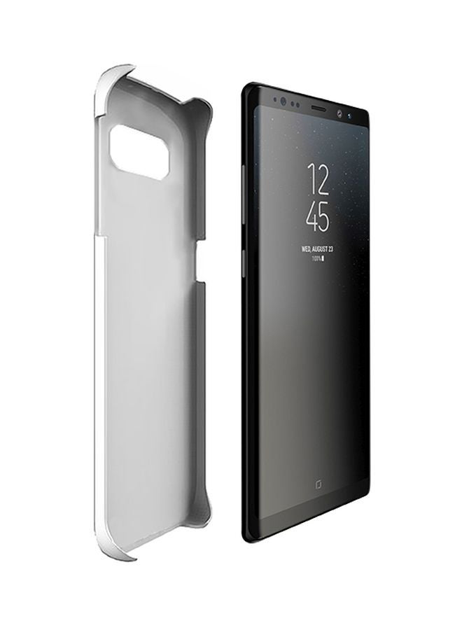 Stylizedd Snap Classic Series Ta Smile Printed Protective Case Cover For Samsung Galaxy Note 8 Red/Yellow/Black - Image 2