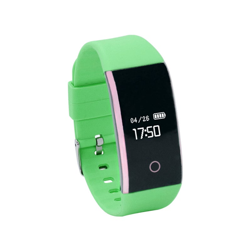 Smart Wristband Fitness Tracker Watch Mint Green - Image 1