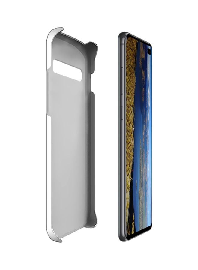 Snap Classic Series Musical Instruments Printed Case For Samsung Galaxy S10+ Multicolour