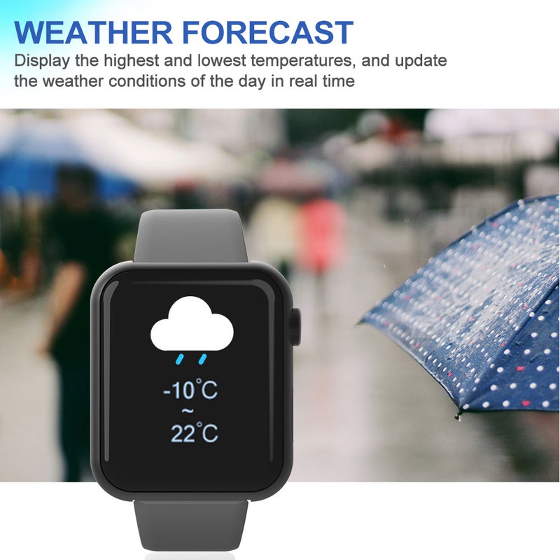 V6 Intelligent Bracelet Sport Fitness Tracker Red - Image 3