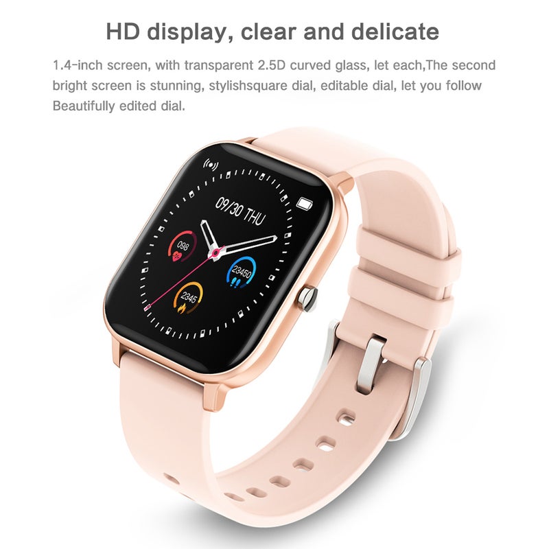 P8 Bluetooth Sports Bracelet Smart Watch Black