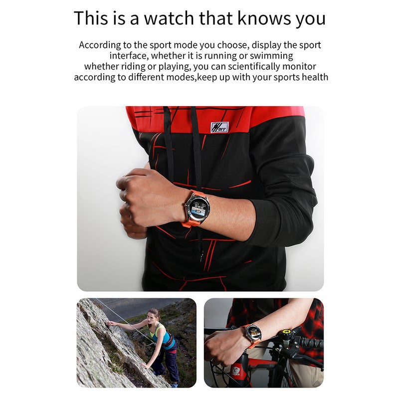 Multi-Function Large Screen Waterproof Intelligent Watch Green