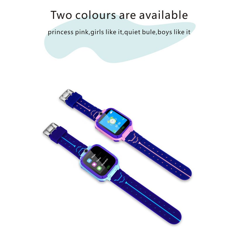 Generic - Kids Smart Watch Phone With SIM Card Slot Pink - Image 1