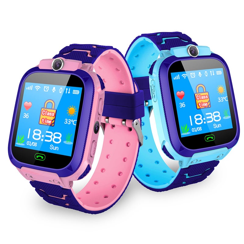 Generic - Kids Smart Watch Phone With SIM Card Slot Pink - Image 1