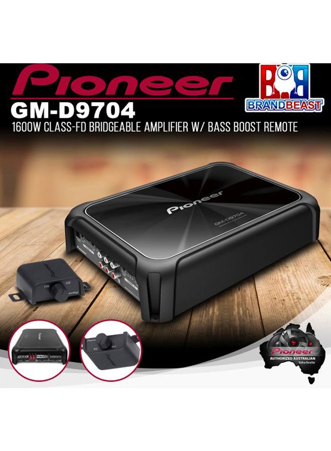 Pioneer - Amplifier With Bass Boost Remote - Image 1