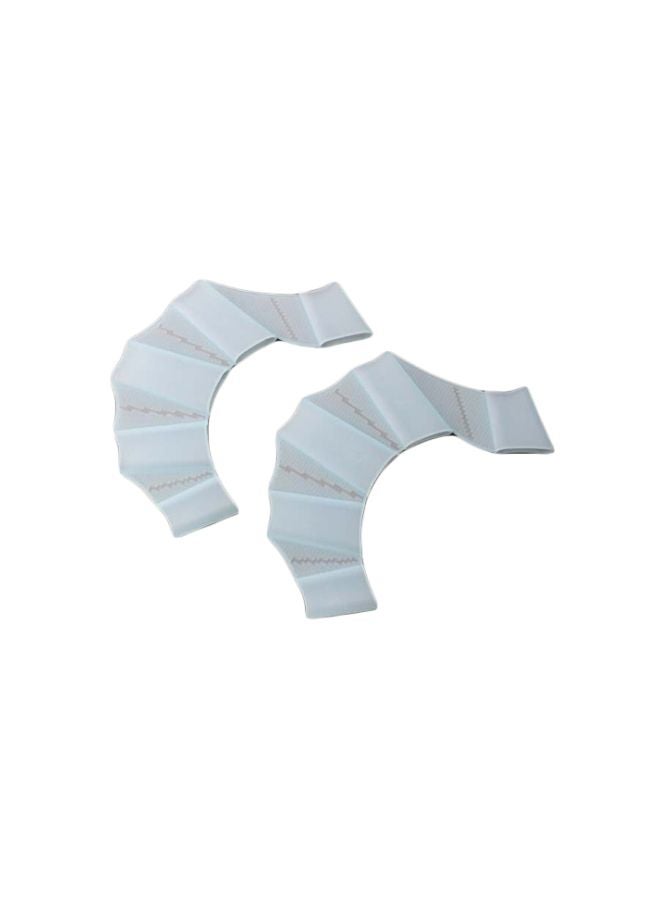 Generic Pair Of Silicone Swimming Finger Webbed Gloves S - Image 1