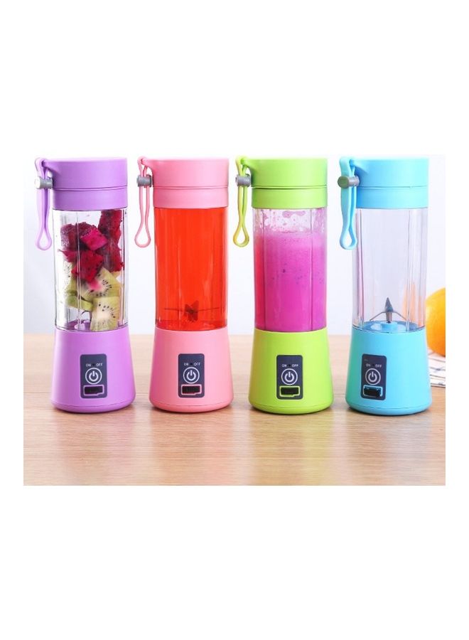 Electric Fruit Juicer Machine Blender Smoothie Maker USB Rechargeable CA844456 Purple  - Image 5