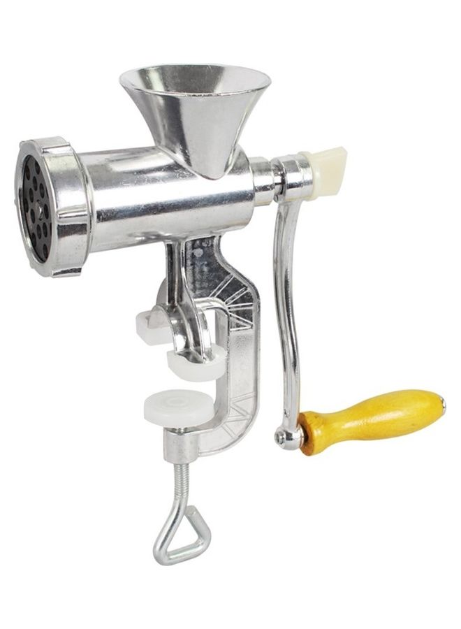 Manual Sausage Meat Grinder Silver  - Image 1