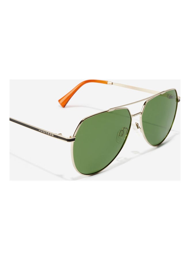 HAWKERS - Shadow - Green Aviator Sunglasses - Lens Size: 60 mm - Image 1