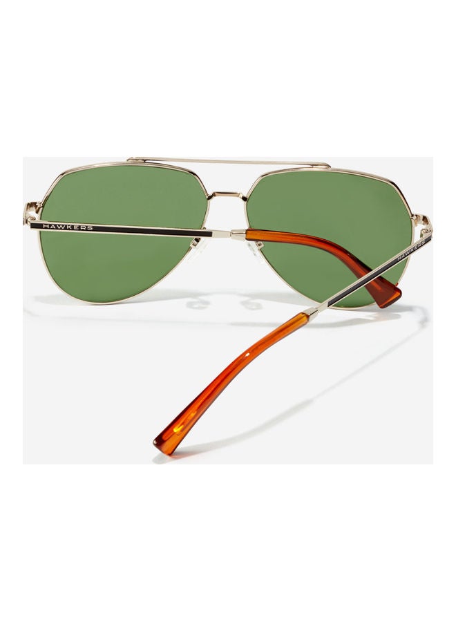HAWKERS - Shadow - Green Aviator Sunglasses - Lens Size: 60 mm - Image 1