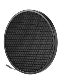 ANDOER Reflector Diffuser Lamp Shade With Dish 17.8cm Black/Silver  - Image 3