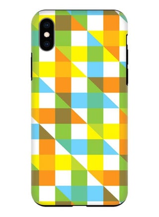 Summer Flannel Printed Protective Case Cover For Apple iPhone XS Max Multicolour - v1602223844/N18721265A_1