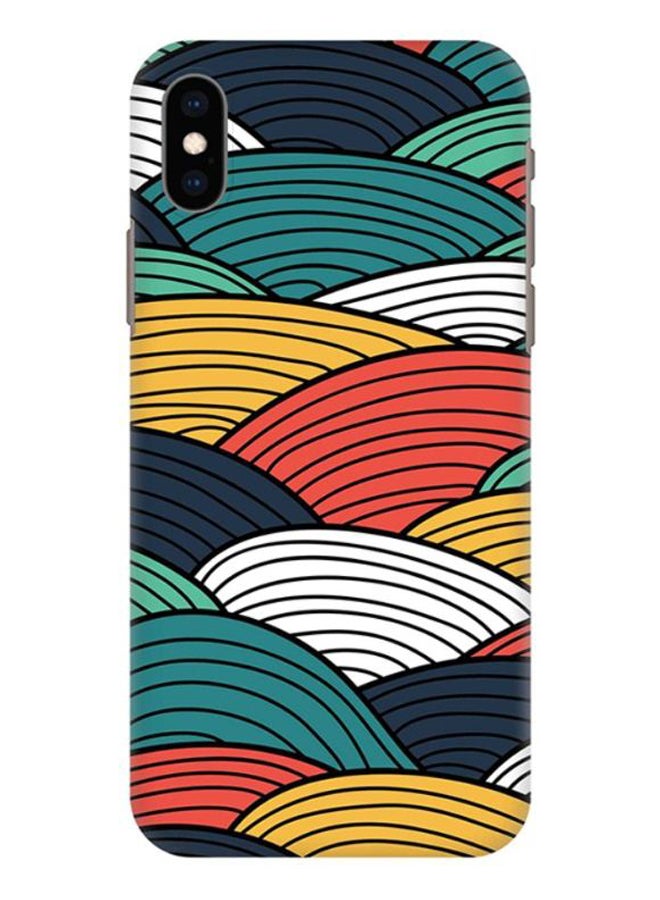 Woven Colours Printed Protective Case Cover For Apple iPhone XS Max Multicolour