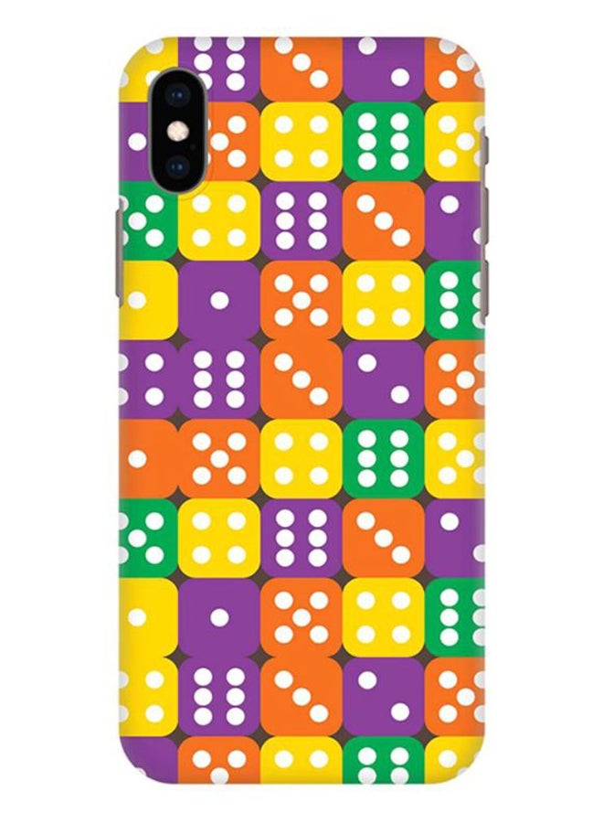 Stylizedd - Dice Roll Printed Protective Case Cover For Apple iPhone XS Max Multicolour - Image 1