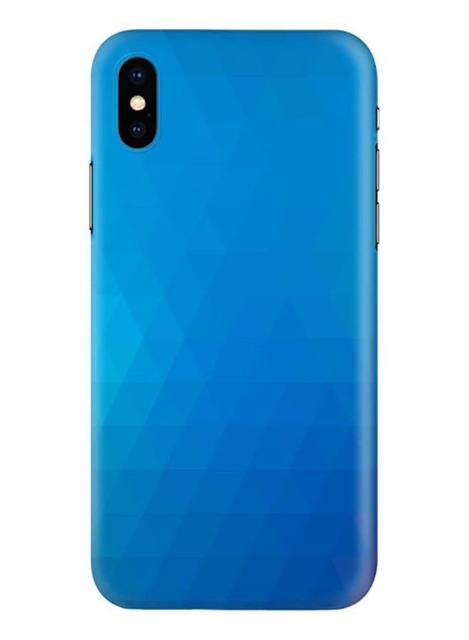 Stylizedd Ocean Prism Printed Protective Case Cover For Apple iPhone X/XS Blue 